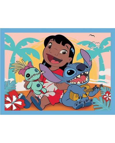 Set slagalice i memo igre Trefl 2 u 1 - Happy Lilo&Stitch day / Disney Lilo&Stitch  - 2
